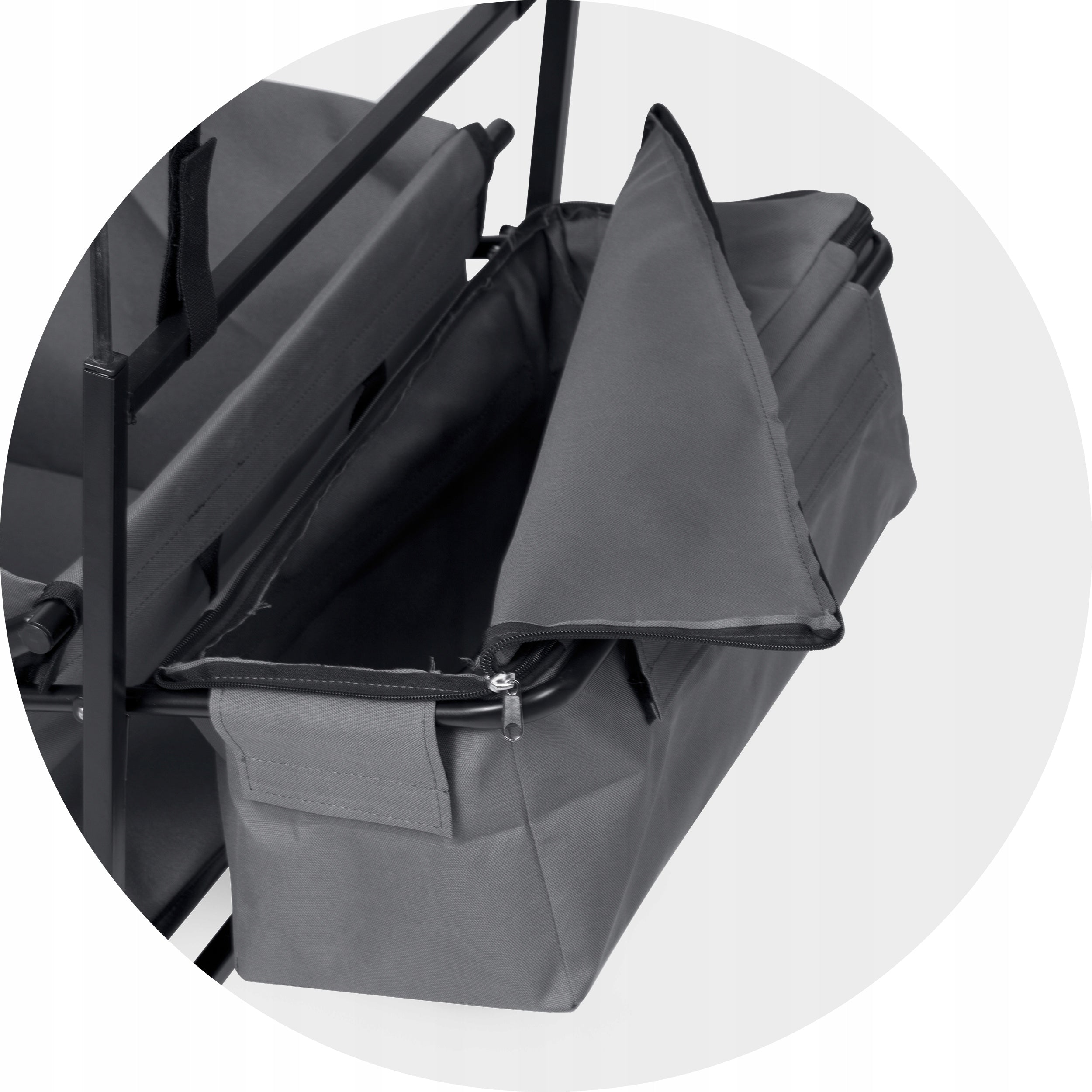 GARDEN TROLLEY TRANSPORT TOURIST FOLDING BEACH CANOPY 90kg Kind trolley