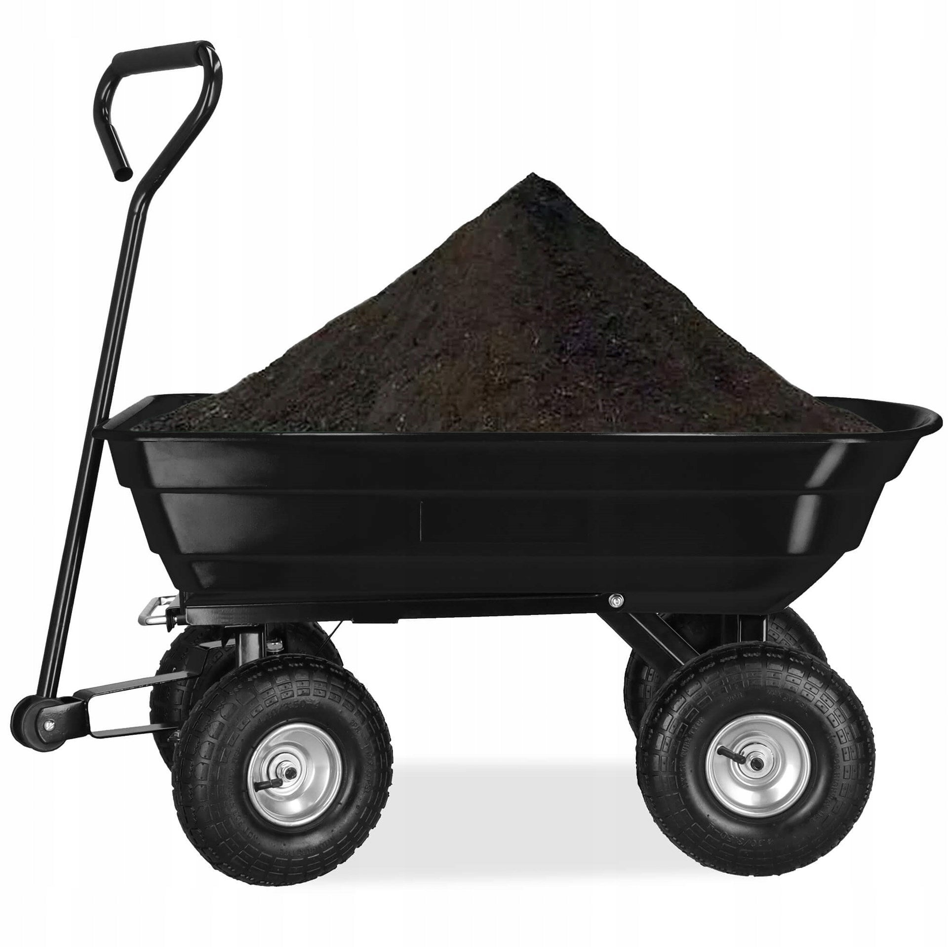 GARDEN TROLLEY TRANSPORT WHEELBARROW GARDEN TRAILER 250kg DUMP TRUCK 75L EAN (GTIN) 5907719487670