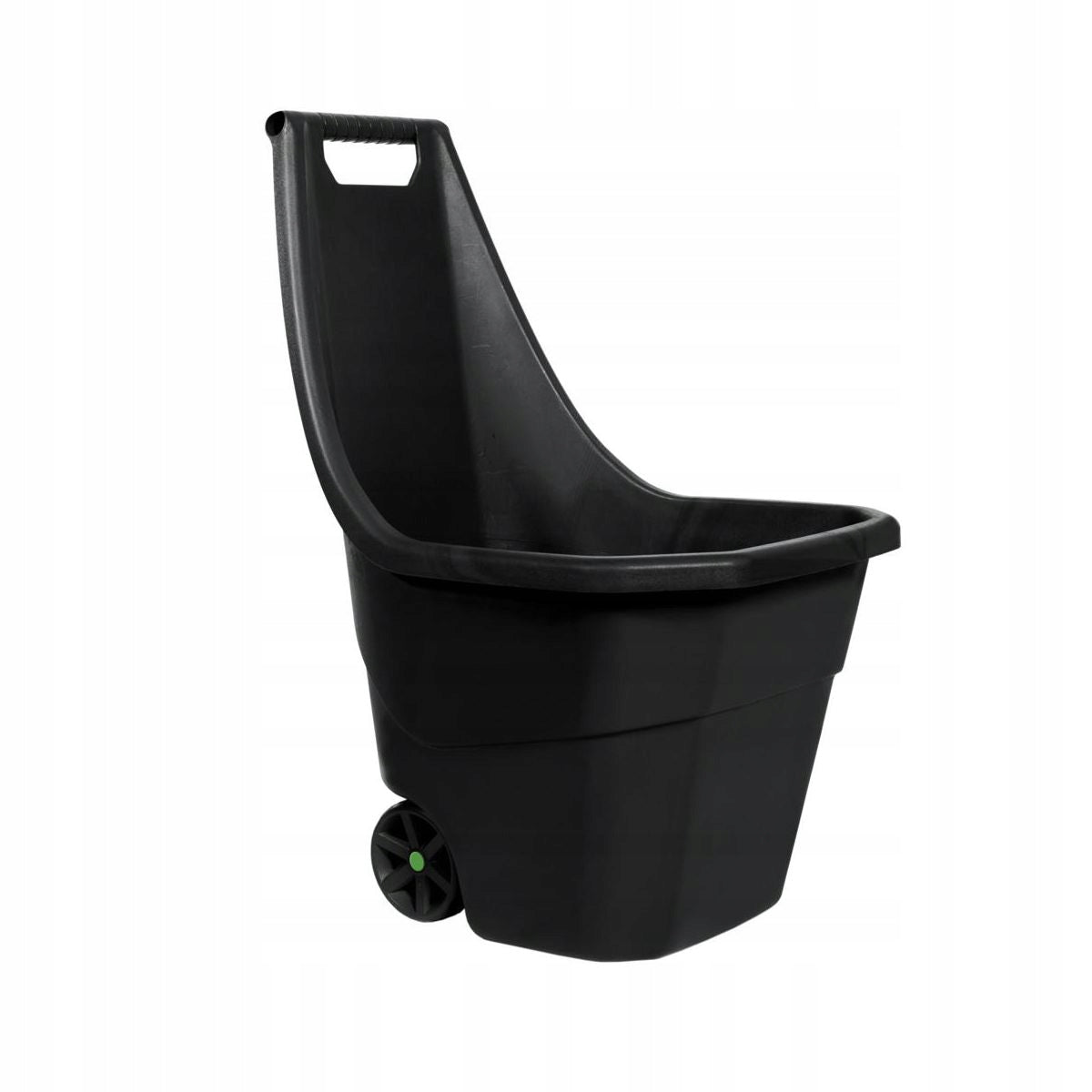 GARDEN WHEELBARROW LIGHTWEIGHT PLASTIC STRONG TWO-WHEELED TROLLEY FOR GARDEN 55L Packaging status original