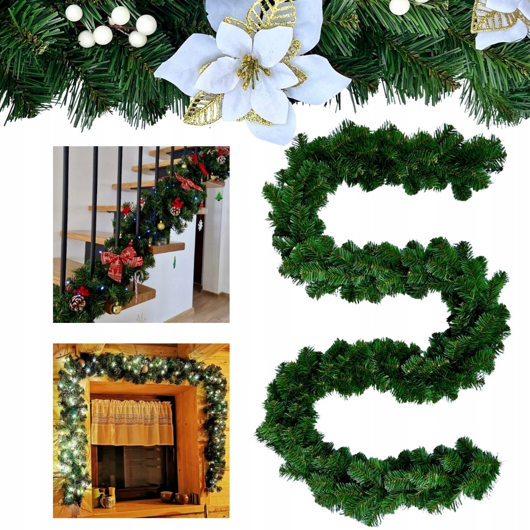 GARLAND 300cm Christmas tree GARLAND Christmas chain DENSE AS ALIVE