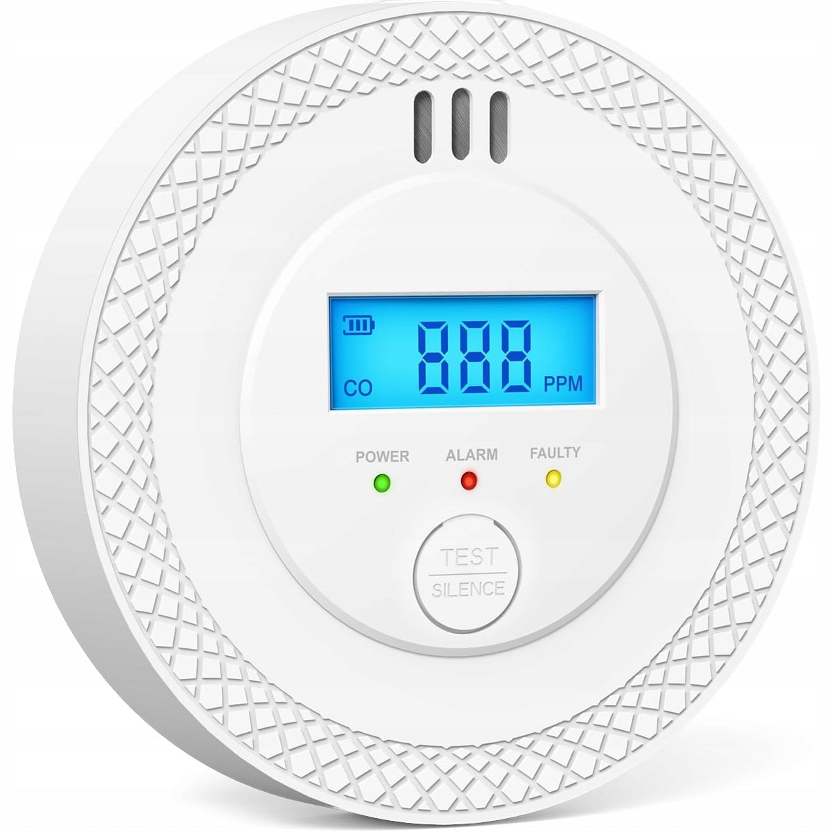 GAS CARBON MONOXIDE DETECTOR WIRELESS LCD ALARM Brand no brand