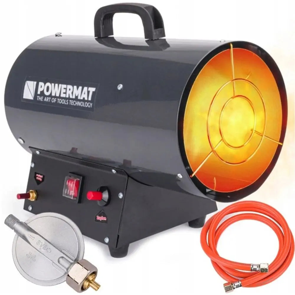 GAS HEATER 45KW BLOWER HEATER + HOSE REDUCER APRON FURNACE HIT