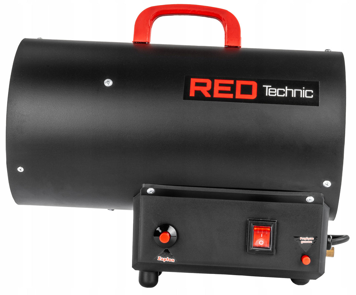 GAS HEATER FOR CYLINDER BLOWER LARGE POWER 25 KW + HOSE REDUCER Kind gas