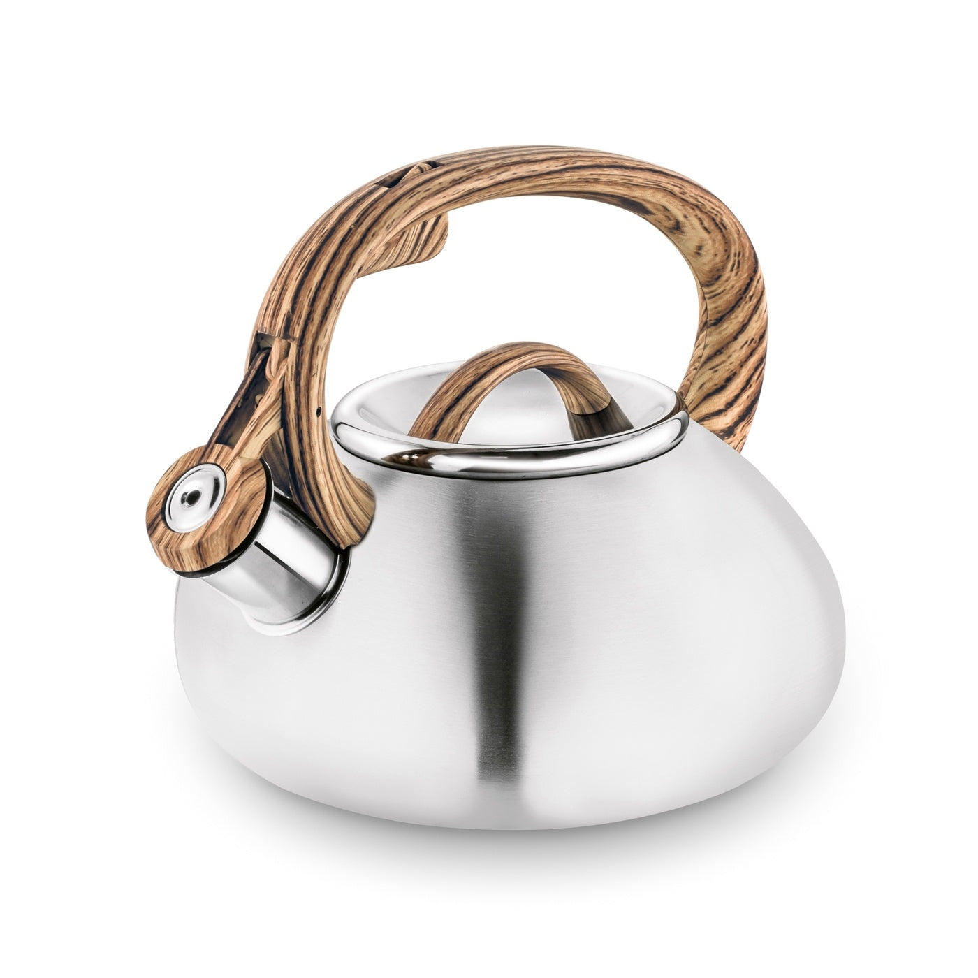 GAS KETTLE INDUCTION Traditional with WHISTLE Stainless Tadar Vita 2 l