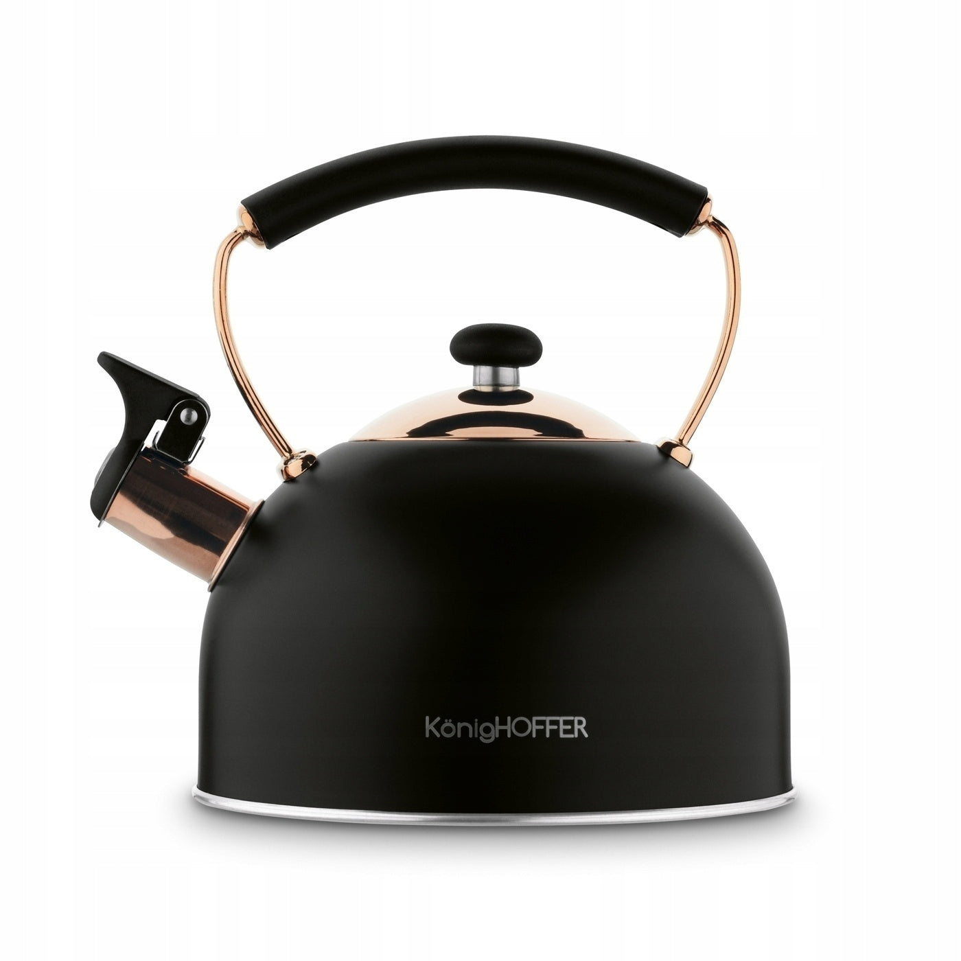 GAS KETTLE Induction with WHISTLE Traditional Konighoffer Morena 2,3 l Brand Konighoffer