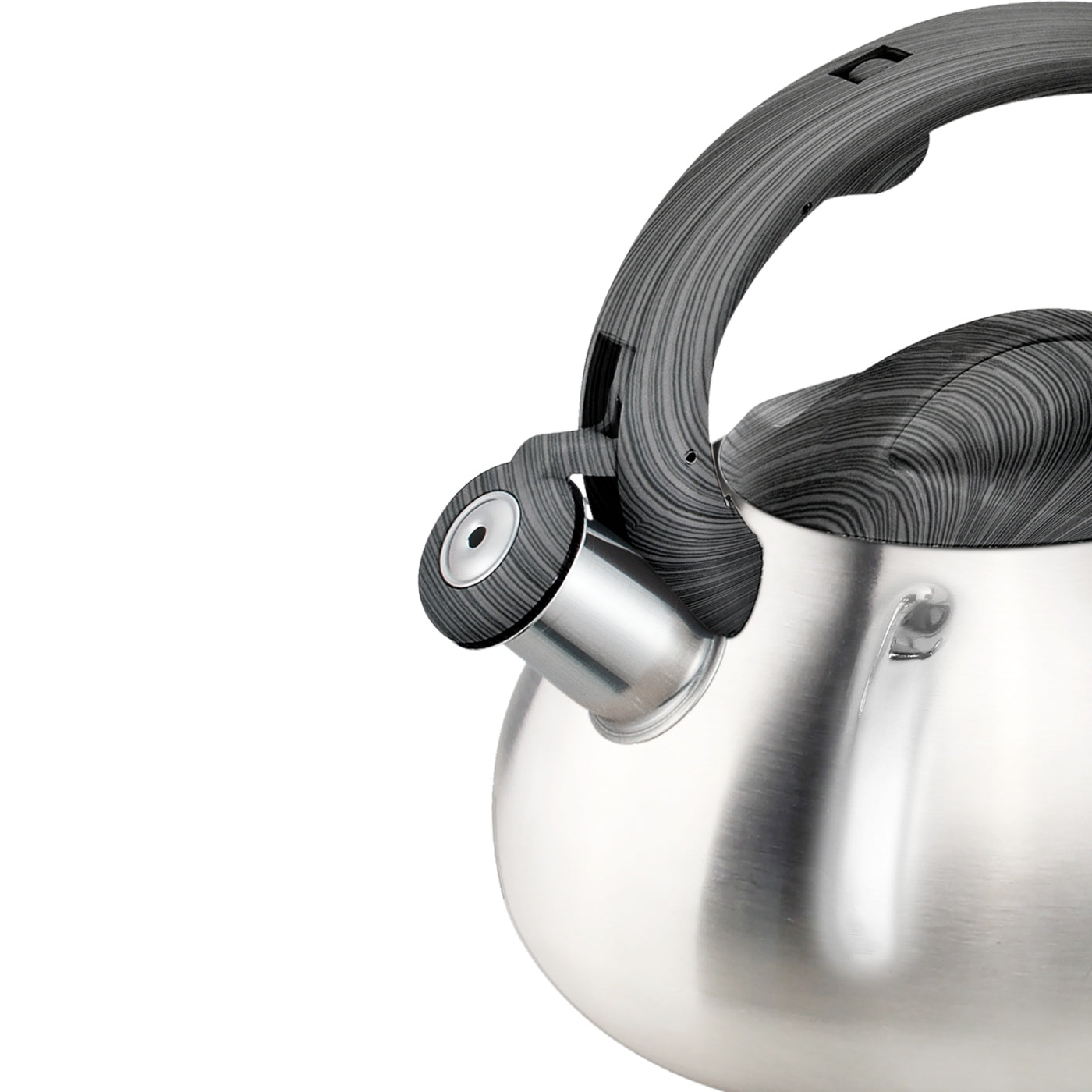GAS KETTLE SILVER 3L WITH WHISTLE COVER HANDLE STEEL INDUCTION Manufacturer code 5907564507622