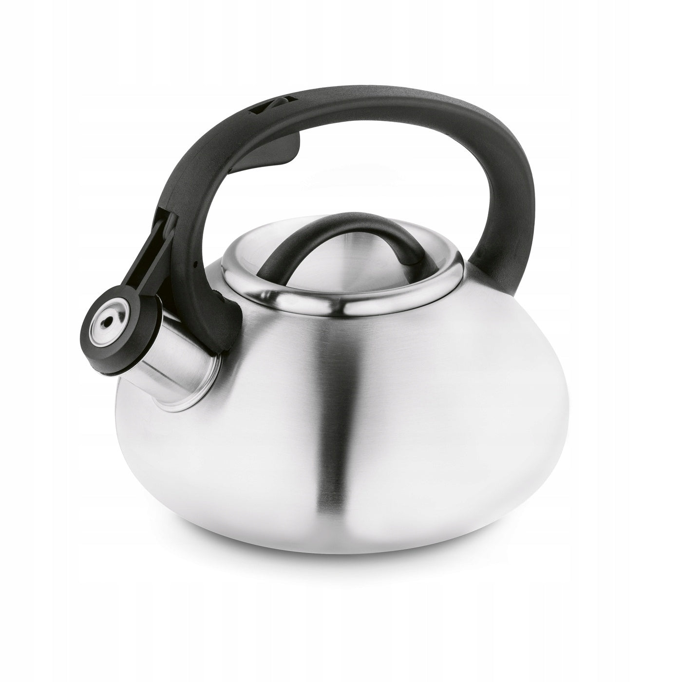 GAS KETTLE WITH WHISTLE Induction Steel Silver SATIN Tadar Vita 2 l