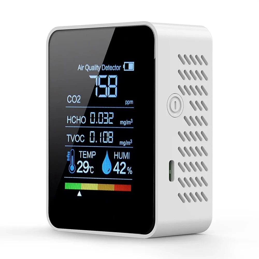GAS SENSOR AIR QUALITY DETECTOR CO2 PPM HUMIDITY TEMP 5IN1
