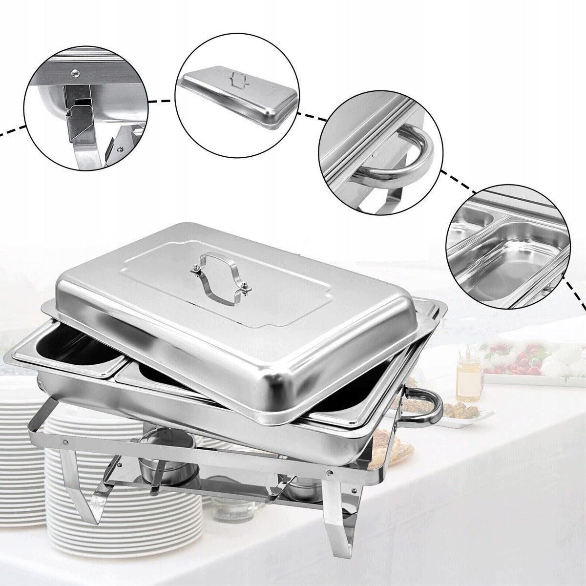 GASTRONOMIC HEATER GN 1/3 FOR DISHES 9 L Packaging status original