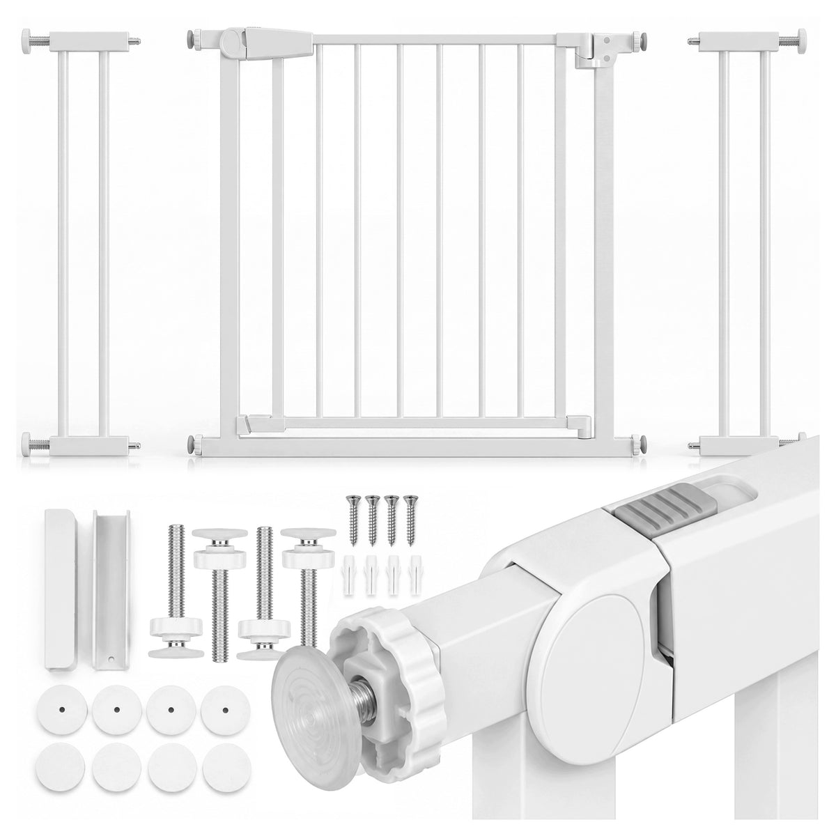 GATE PROTECTIVE BARRIER FOR DOOR STAIRS 75-110cm