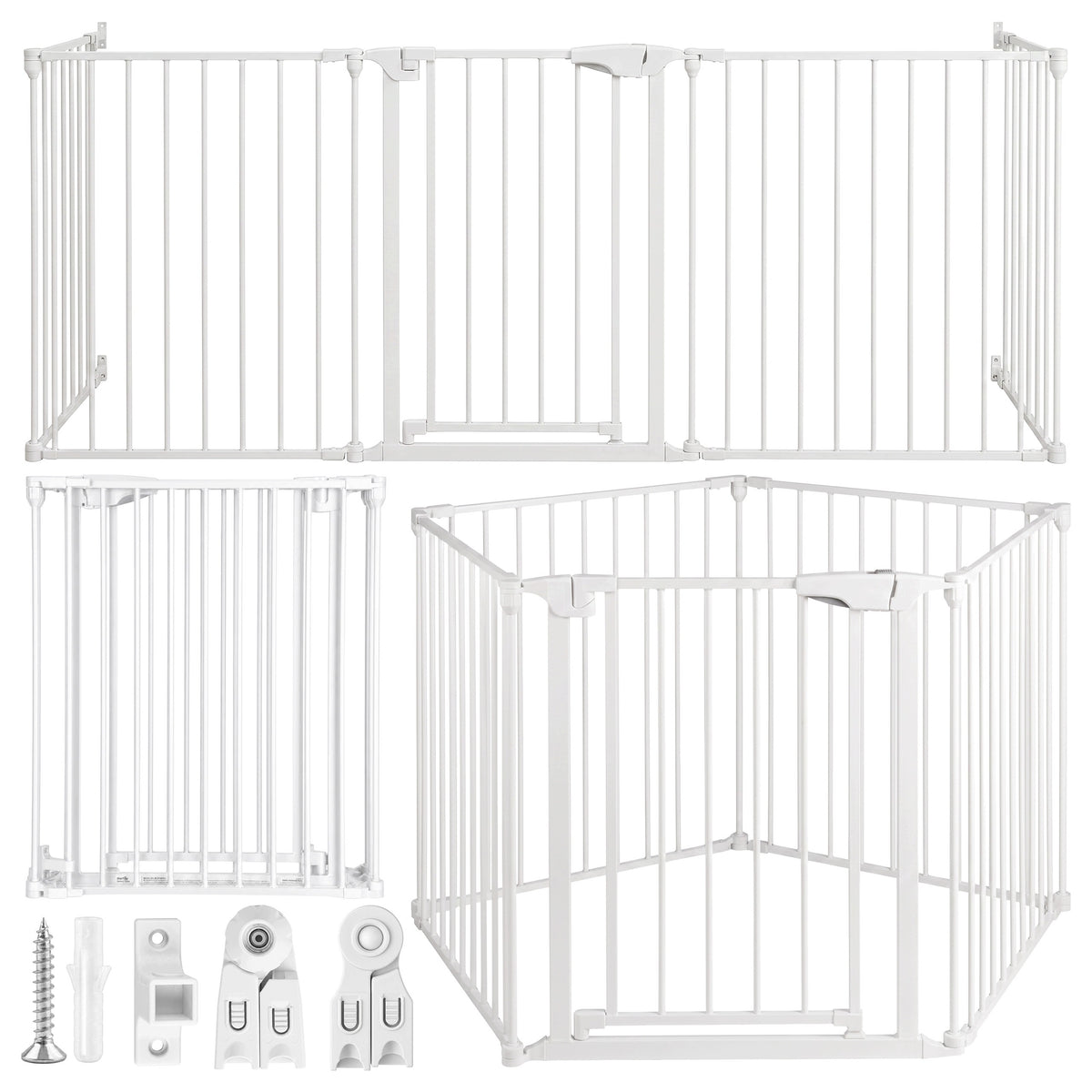 GATE PROTECTIVE BARRIER FOR DOOR STAIRS 87-340cm PLAYPEN
