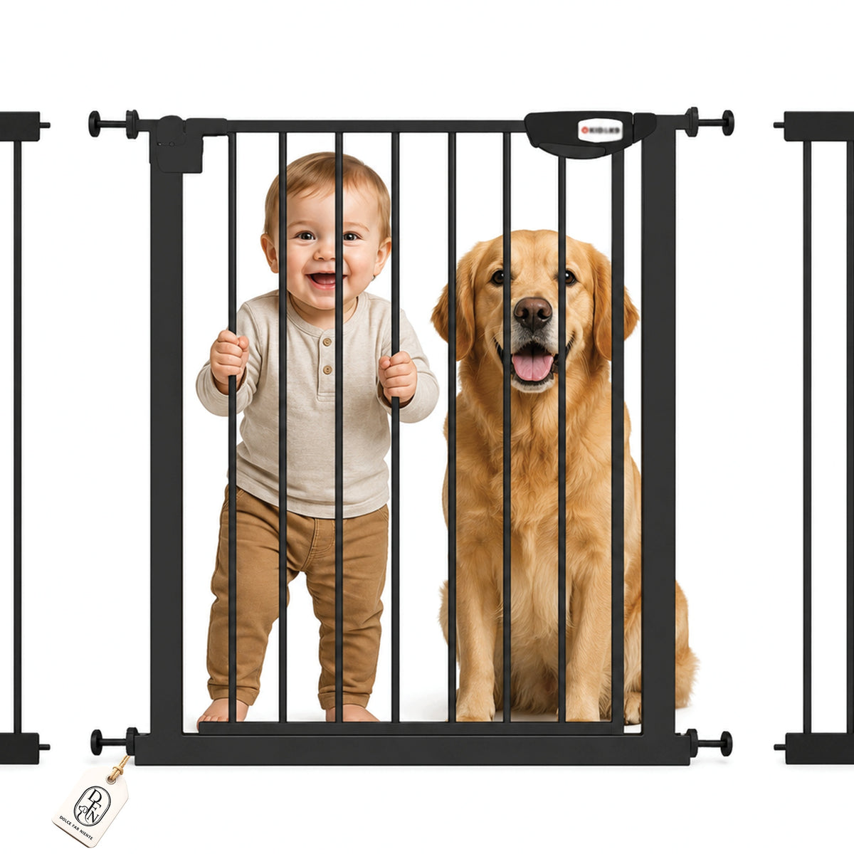GATE SECURITY BARRIER for stairs door EXPANSION Protective 75-115cm