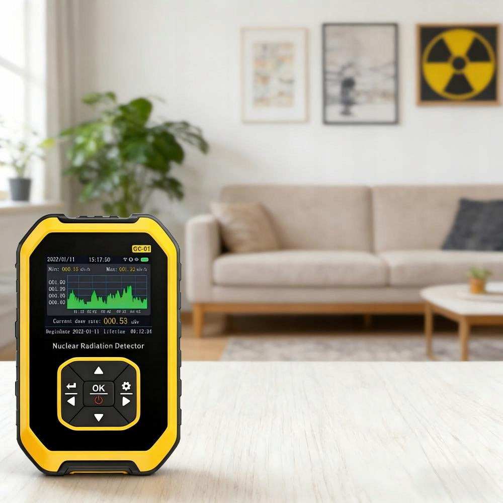 GC01 Geiger counter dosimeter ionizing radiation tester Certificates of conformity CE