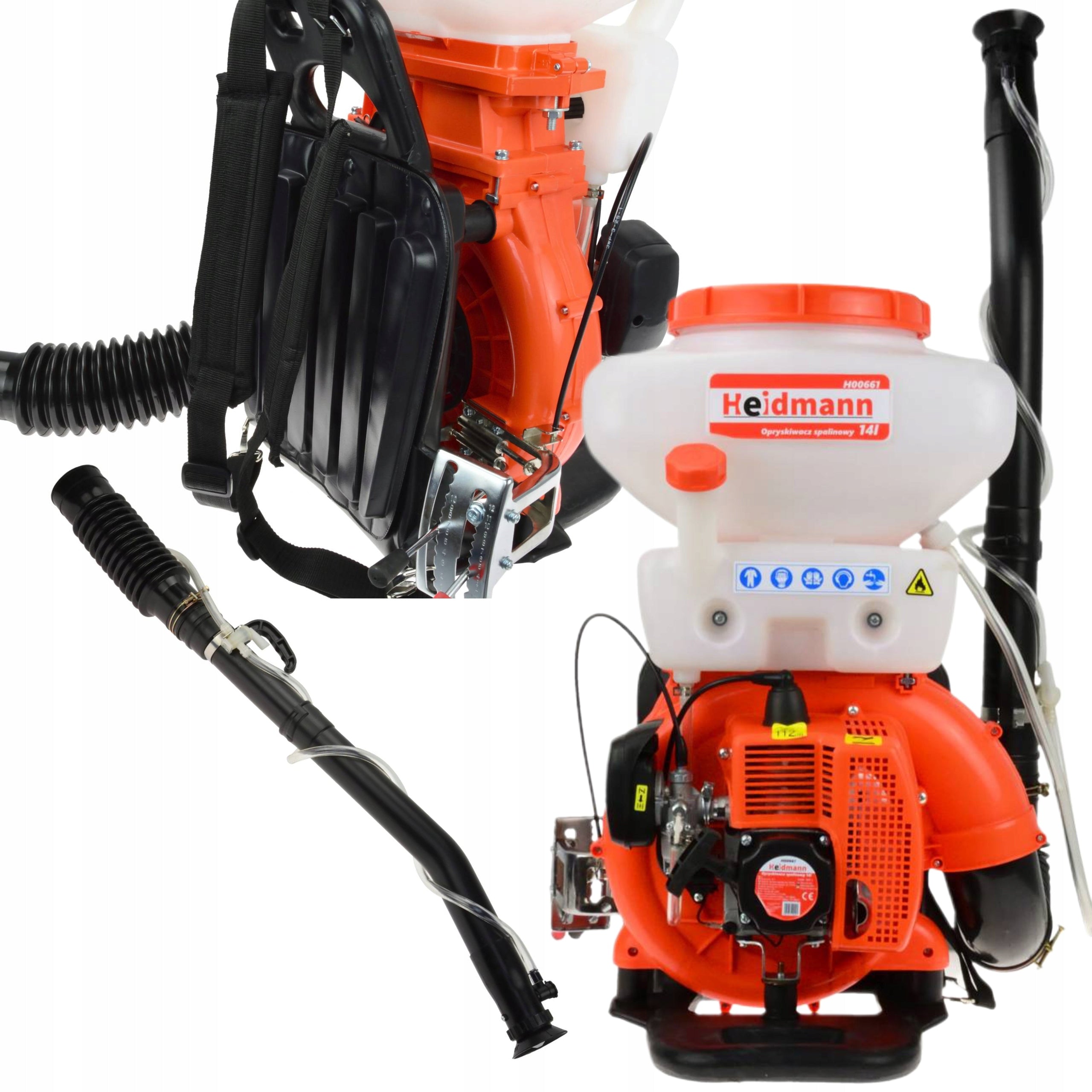GEKO HEIDMANN Combustion sprayer 14L H00661 2,13kW