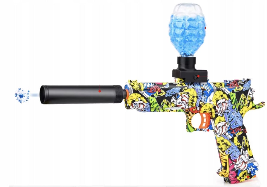 GEL BALL GUN AUTOMATIC RIFLE LARGE SET XL + 1000 BALLS EAN (GTIN) 5905476105318