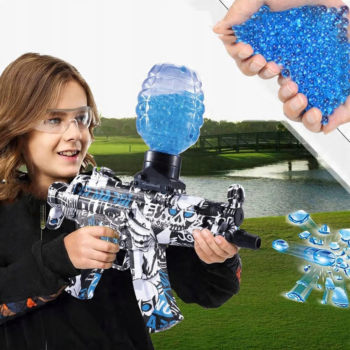 GEL BALLS 120 000 pcs 7-8mm FOR HYDROGEL RIFLE GUN Brand no brand