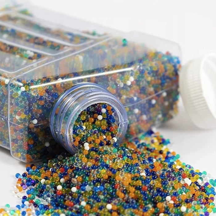 GEL BALLS 7-8mm 120 000 PCS FOR WATER GEL GUN RIFLE GUN Packaging status original