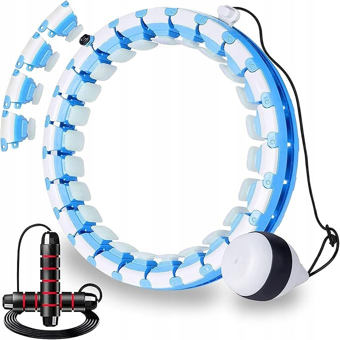 GEL HULA HOOP WITH SLIMMING LOAD WITH PROJECTIONS