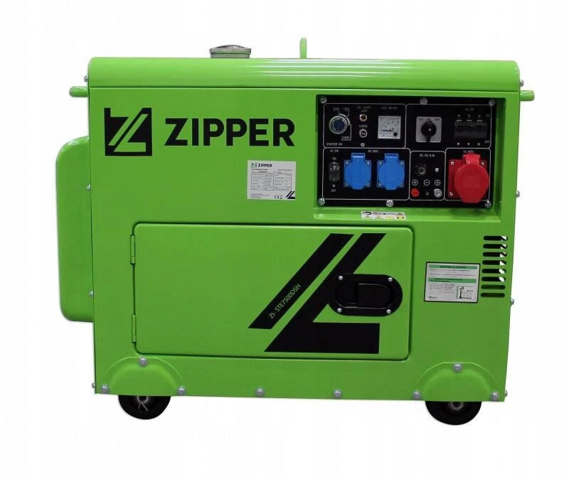 GENERATOR CONSTRUCTION POWER GENERATOR AVR DISEL ZI-STE7500DSH ZIPPER Model ZI-STE7500DSH