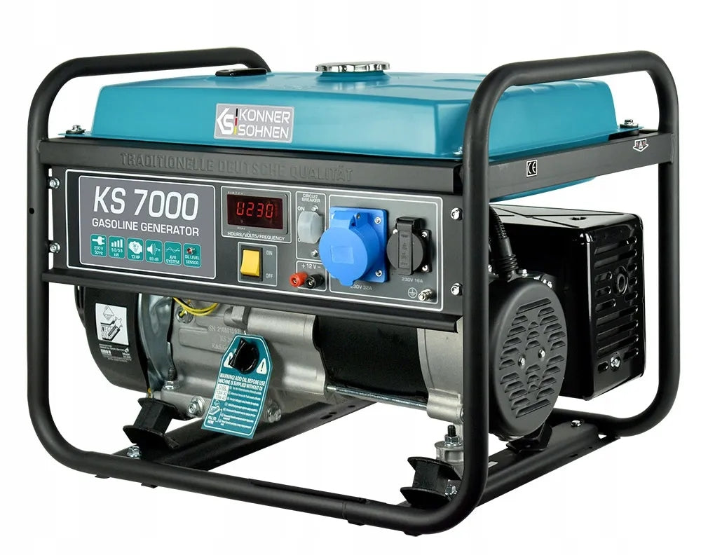 GENERATOR PETROL GENERATOR 1F 5500W 389CM^3 KS7000 K&S