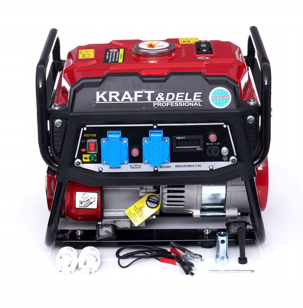 GENERATOR SET CURRENT GENERATOR 1500W 3KM SINGLE PHASE PETROL 230V Brand Kraft&Dele