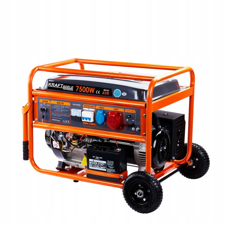 GENERATOR SET CURRENT GENERATOR 230/400V FORCE 7,5KW 7500W 3-PHASE * Manufacturer code AGREGAT PRĄDOTWÓRCZY 5500W 13KM