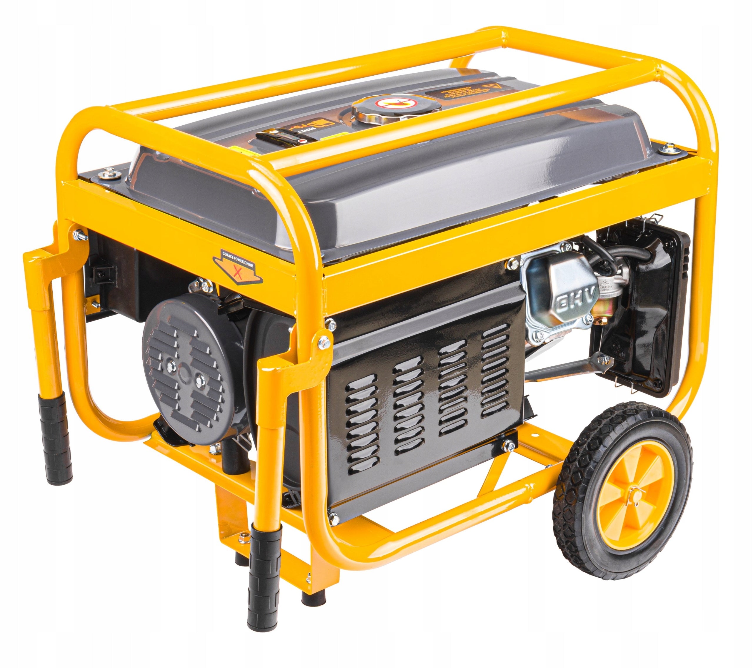 GENERATOR SET CURRENT GENERATOR 3000W 230V WHEEL STABILIZATION AVR +OIL Product weight with unit packaging 46 kg