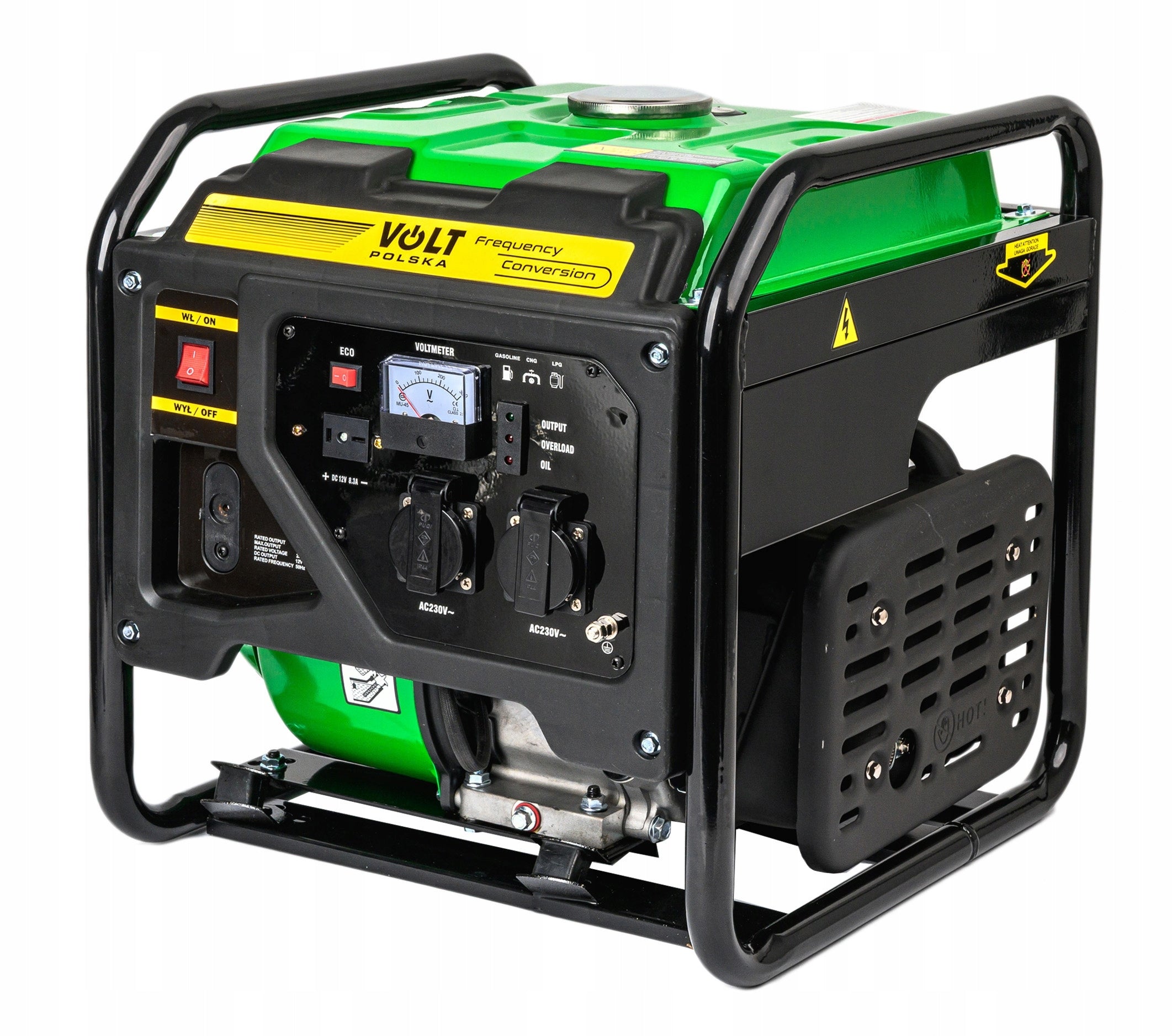 GENERATOR SET CURRENT GENERATOR HEX GEN DUAL FUEL LPG GAS 3500W 7KM Manufacturer code 6GENIV3000