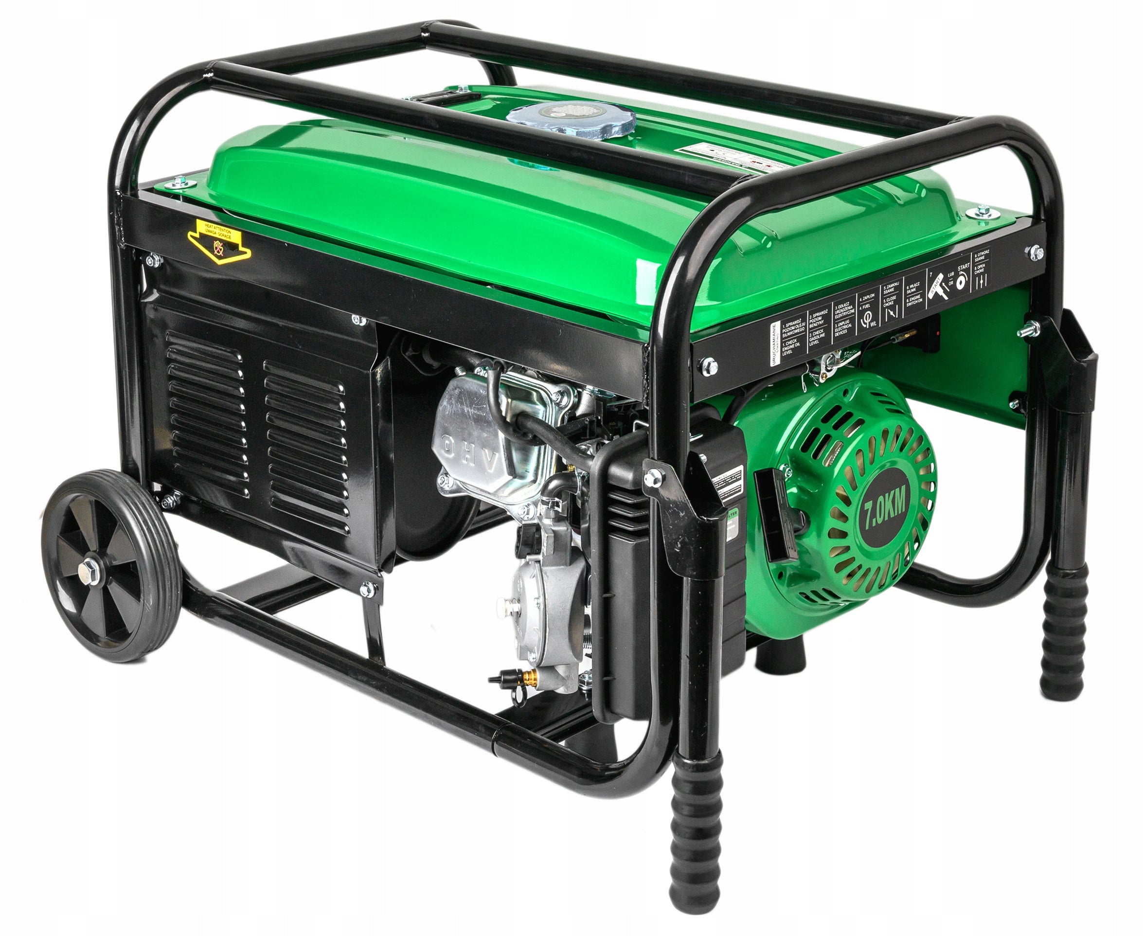 GENERATOR SET CURRENT GENERATOR HEX GEN DUAL FUEL LPG GAS 4000W 7KM Manufacturer code 6GEN4000A2