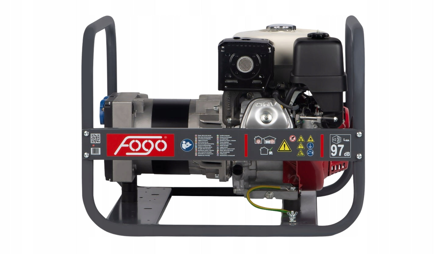 GENERATOR SET FH5001R (ex. FH4001R) 4,2kW 1F AVR HONDA VERSION 2025! Manufacturer code 28654