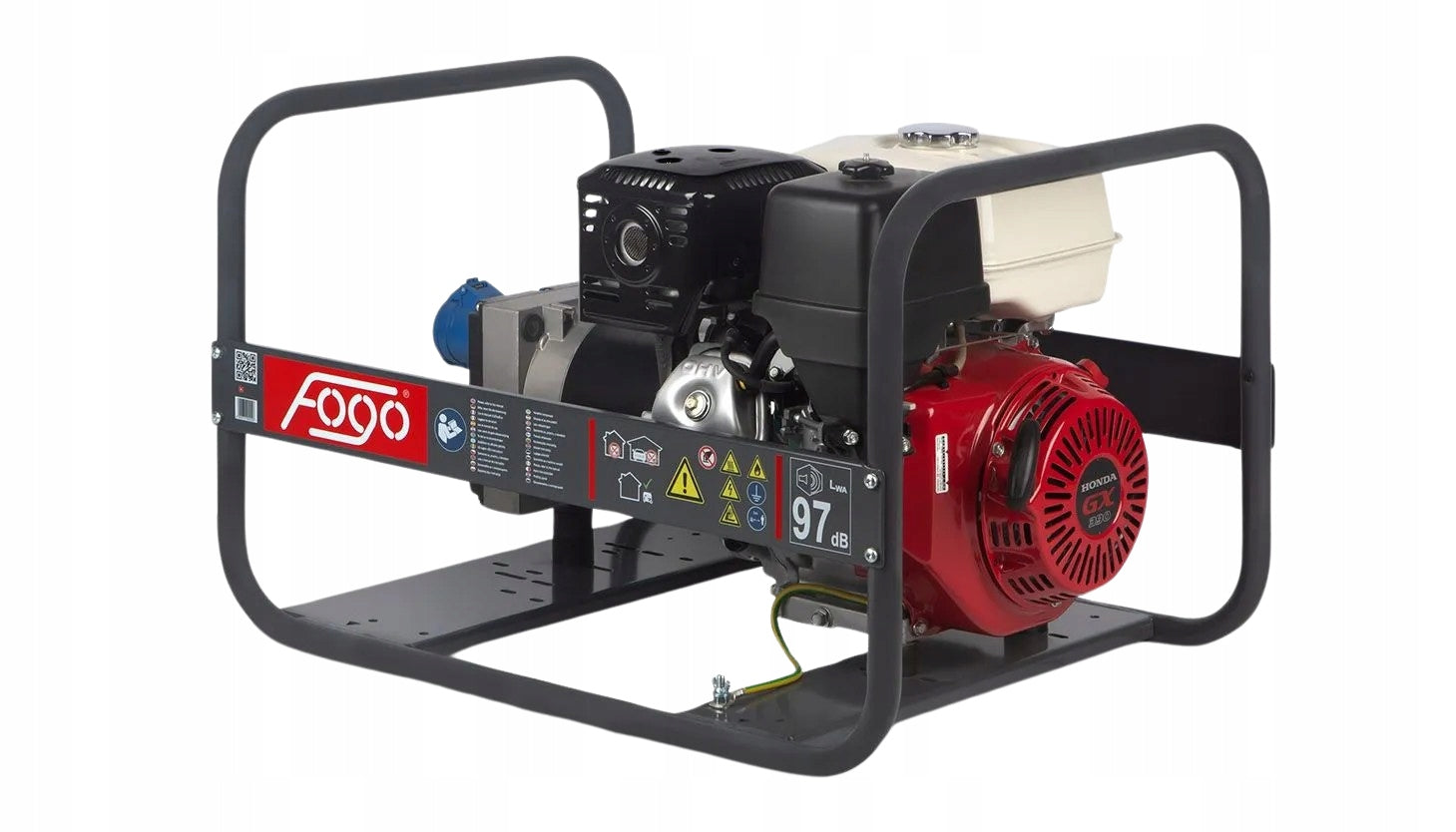 GENERATOR SET FH7001R (ex. FH6001R) 6,2kW 1F AVR HONDA VERSION 2025 Brand Fogo