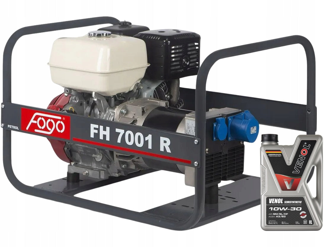 GENERATOR SET FH7001R (ex. FH6001R) 6,2kW 1F AVR HONDA VERSION 2025
