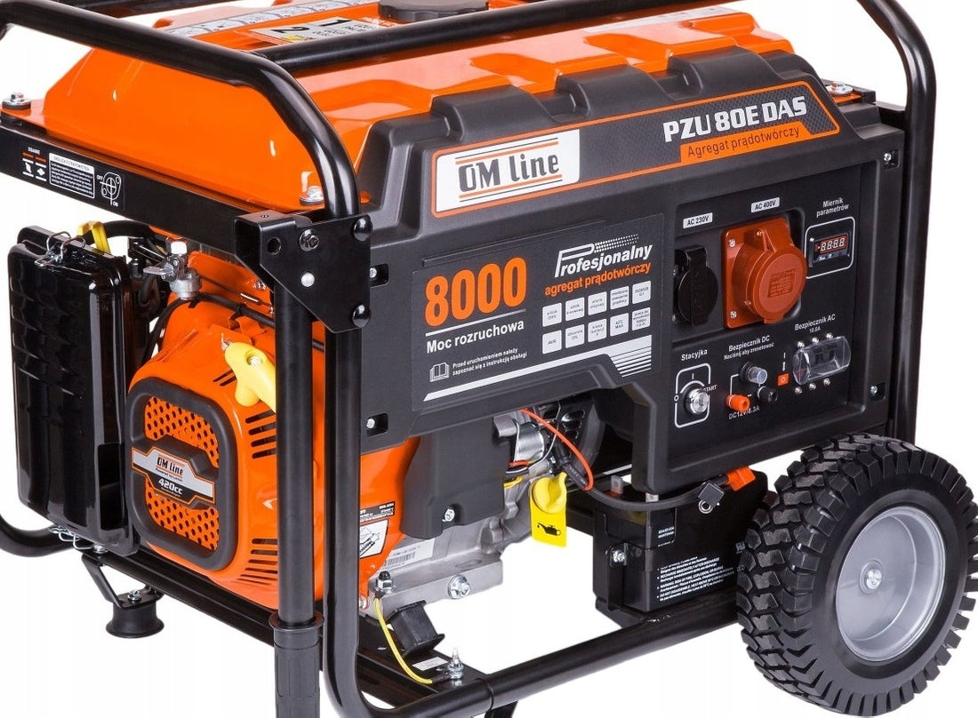 GENERATOR SET OLEO-MAC PZU 80E DAS AVR 230V 400V 420CM3 6,5kW Manufacturer code PZU 80E DAS