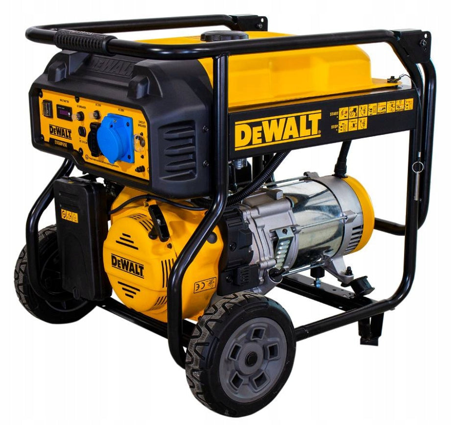 GENERATOR SET PORTABLE SINGLE-PHASE DEWALT DXGNP65E 6500W PETROL Packaging status original