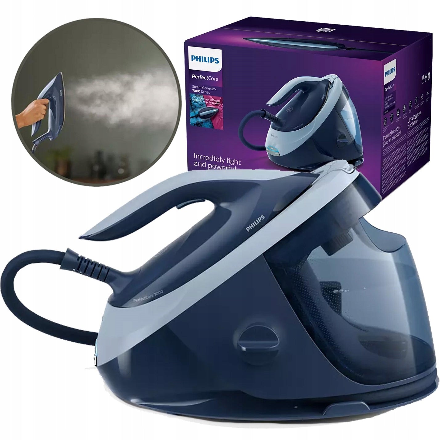 GENERATOR STEAM STATION IRON PHILIPS PSG7030/20 PERFECTCARE STEAM STATION