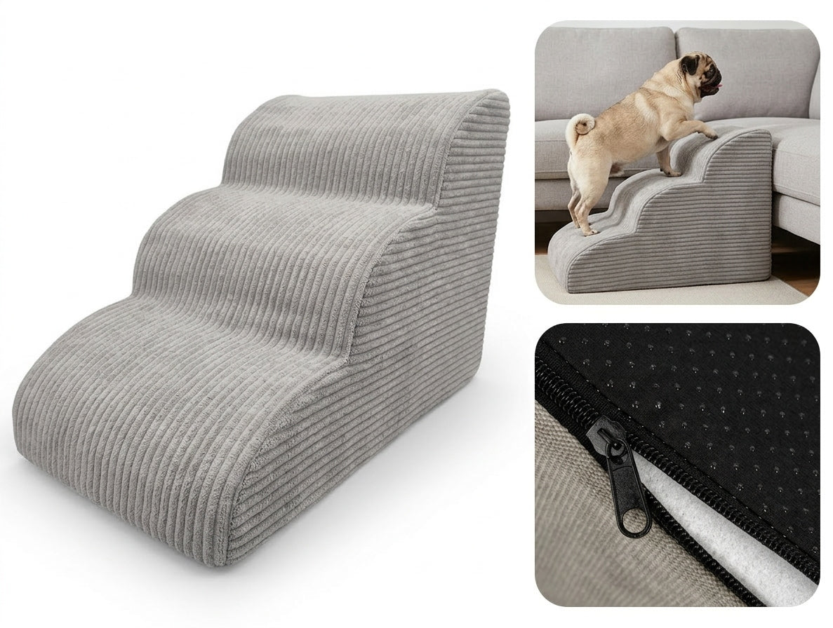 GENTLE DOG STAIRS RAMP PLATFORM 3 DEGREES HIGH 40 CM. WIDE - 35 CM