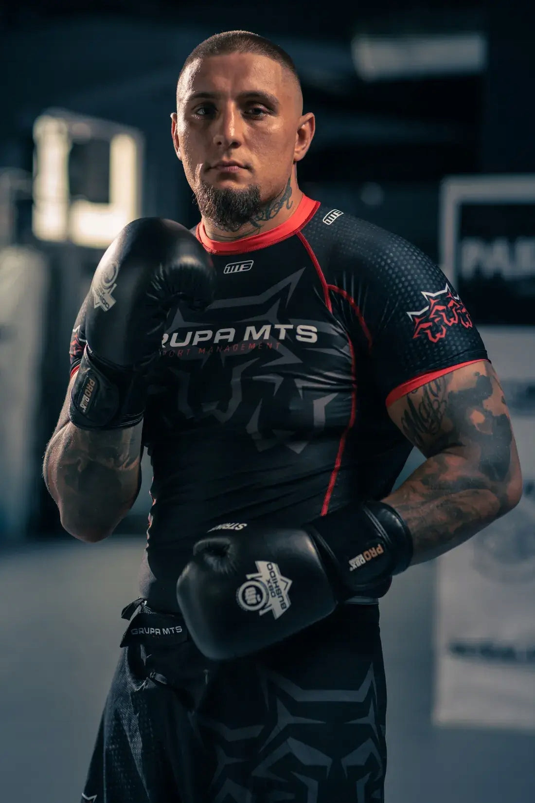 GENUINE LEATHER BOXING GLOVES FOR BUSHIDO EXERCISE 14 OZ Packaging status original