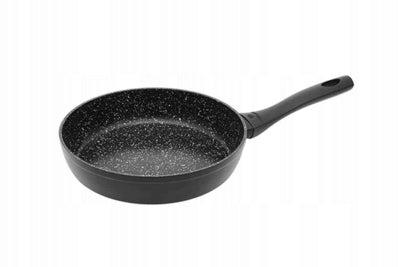 GERLACH ALUMINUM FRYING PAN INDUCTION GAS CERAMIC COATING GRANITEX 24 CM Manufacturer code PATELNIA NIEPRZYWIERAJĄCA CERAMICZNA SOLIDNA