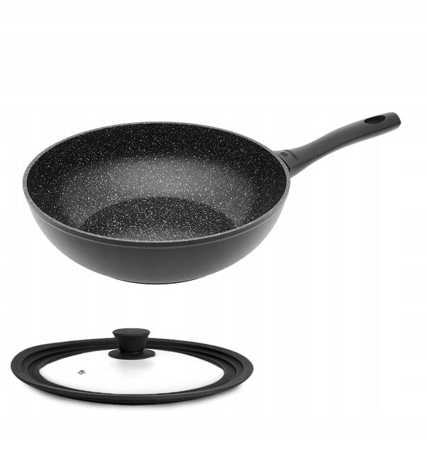GERLACH GRANITEX WOK 28 CM ILAG XERA DUR 2 + LID
