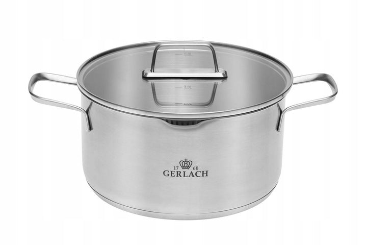 Puodų rinkinys Gerlach Ambiente, 6 dalių