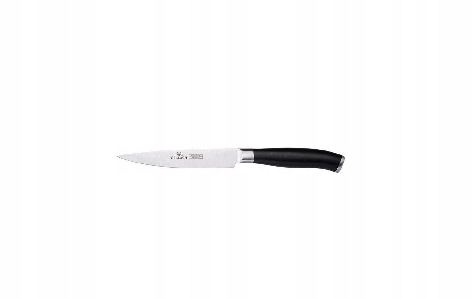 GERLACH UNIVERSAL KITCHEN KNIFE FOR MEAT FRUIT VEGETABLES DECO BLACK 5" 12,5cm Brand Gerlach