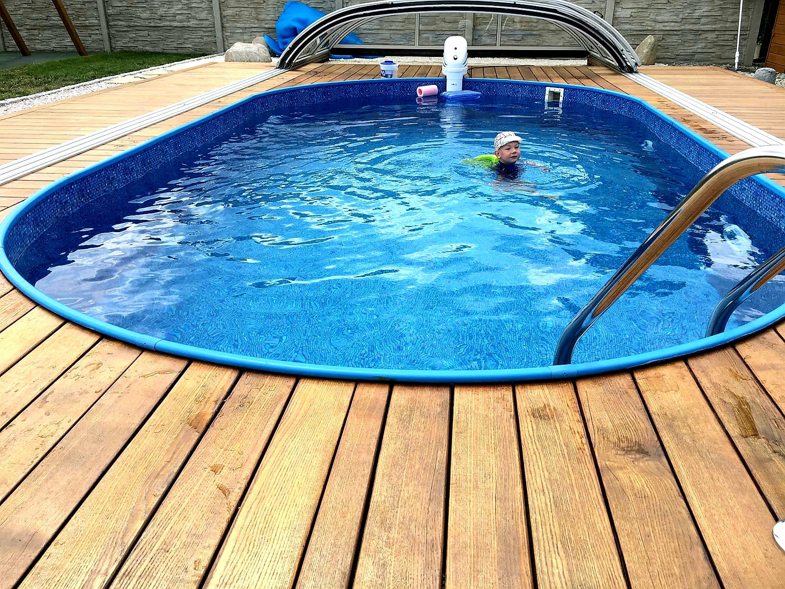 GERMAN POOL IBIZA 7x3,5x1,5+ ASSEMBLY WHOLE PL Brand AM Baseny