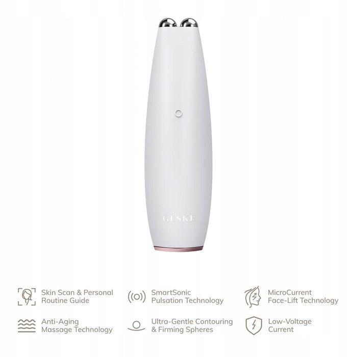 GESKE Sonic Face Massager 6 in 1 Packaging status original