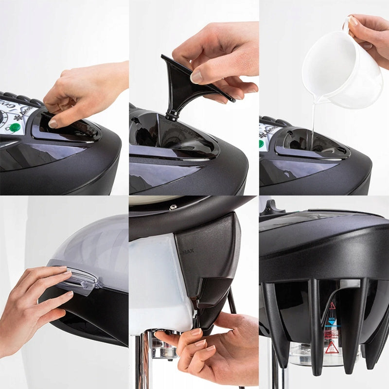GEYSER OZONO electronic humidifier with ozone, on a tripod - CERIOTTI Packaging status original