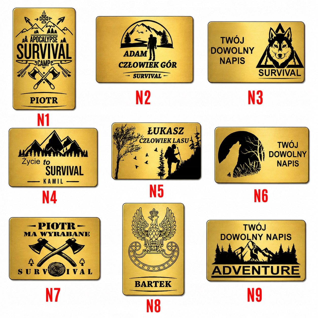 GIFT Dad's Day BIRTHDAY 18 40 60 MILITARY SURVIVAL ESSENTIALS EAN (GTIN) 5905247534002