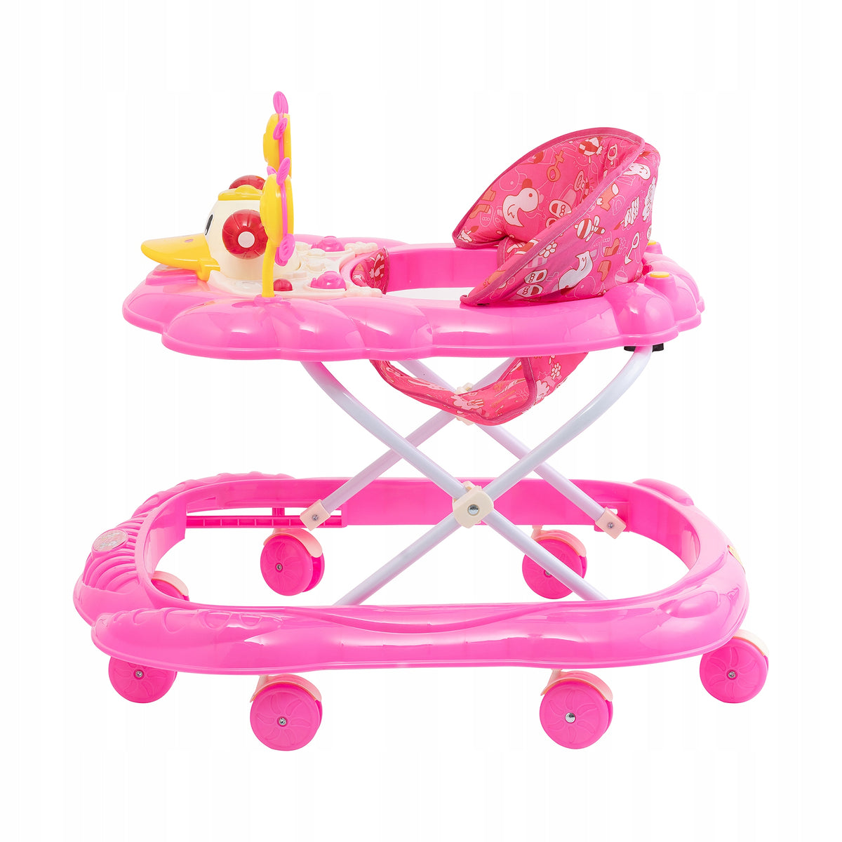 GIFT FOR SIX-MONTH-OLD GIRL INTERACTIVE WALKER FOLDING DUCK Packaging status original