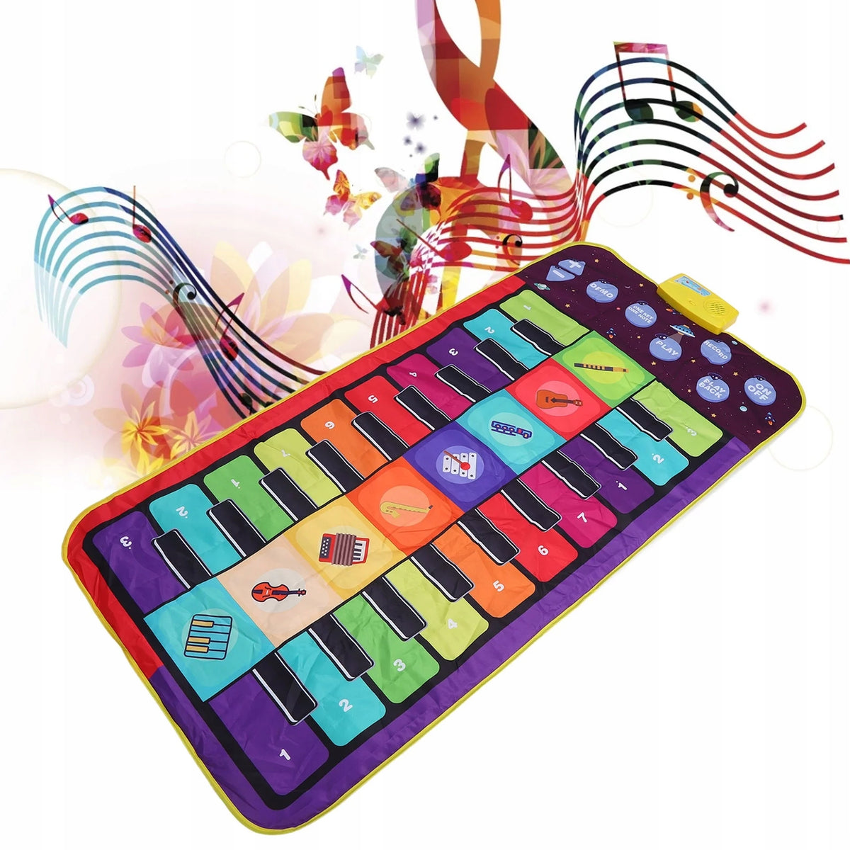GIFT IDEAS FOR 3-5 YEAR OLD MUSICAL INTERACTIVE DANCE MAT