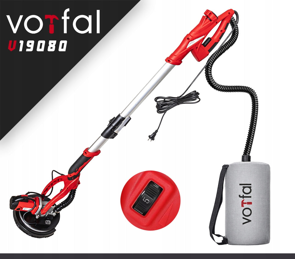 GIRAFFE GRINDER FOR PLASTERING WALLS LED CEILINGS 360° + 30x PAPER Manufacturer code V19080