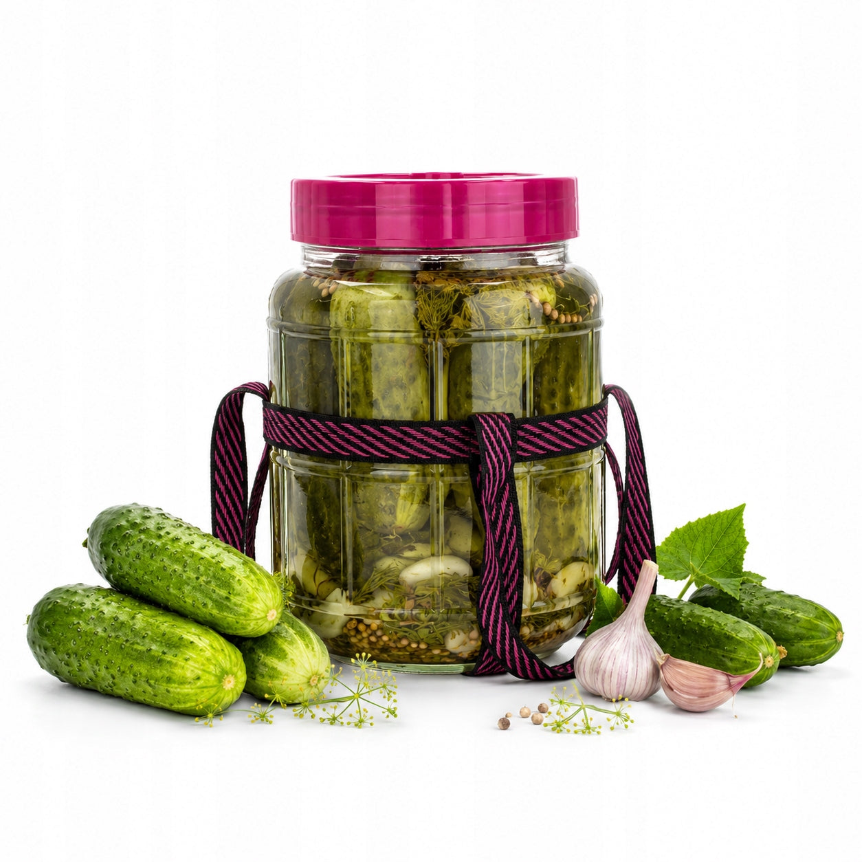 GLASS JAR 5L FOR PRESERVES WINE CUCUMBER CABBAGE FOR PICKLING JAR BALLOON