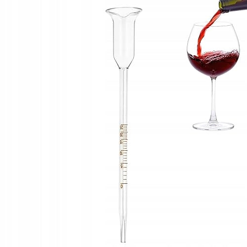 GLASS VINOMETER 0 25% BEER AND WINE DENSITY METER for home gift
